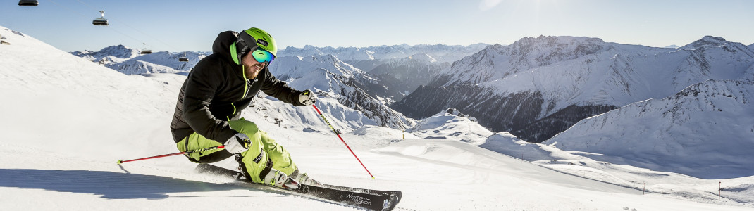 Endlich wieder Skifahren! Samnaun startet am 25. November 2021 in die neue Skisaison.
