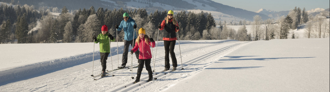 Mit einem Loipennetz von 127 Kilometern, gehört der Kaiserwinkl zu den größten Langlaufgebieten in Österreich.