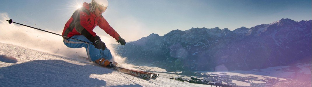 Die Pisten am Hochstein liegen nur 15 Minuten von Lienz entfernt.