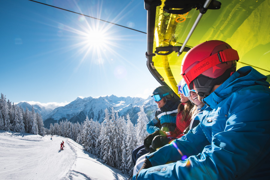 Insgesamt 270 Liftanlagen bringen die Wintersportler auf die Pisten.