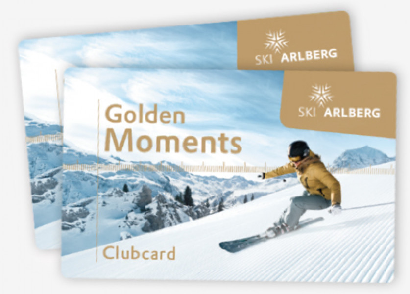 Die Golden Moments Clubcard sichert Tagesgästen zahlreiche Vorteile.