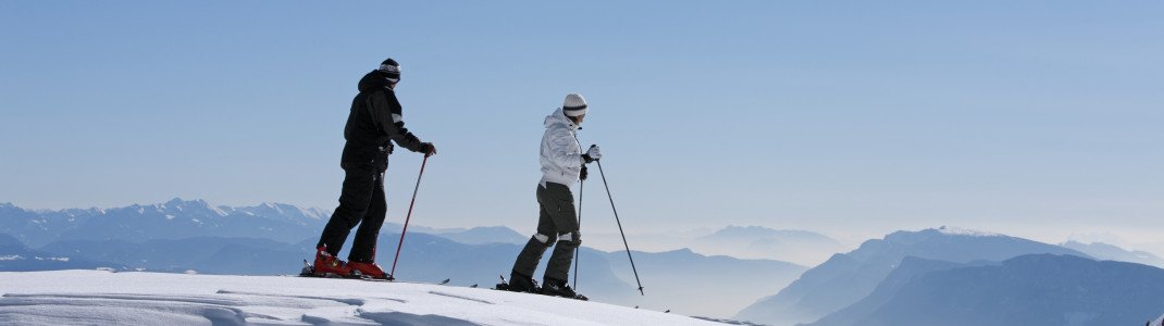 Im Skigebiet Meran 2000 kommen sowohl ambitionierte Skifahrer als auch Familien mit Kindern auf ihre Kosten.