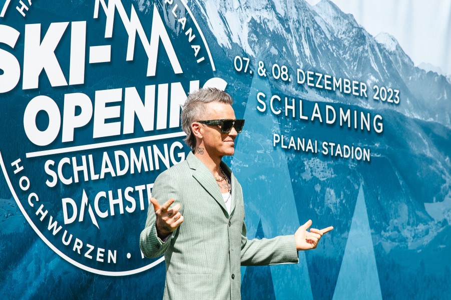 Robbie Williams gibt beim Ski Opening in Schladming gleich zwei Konzerte.