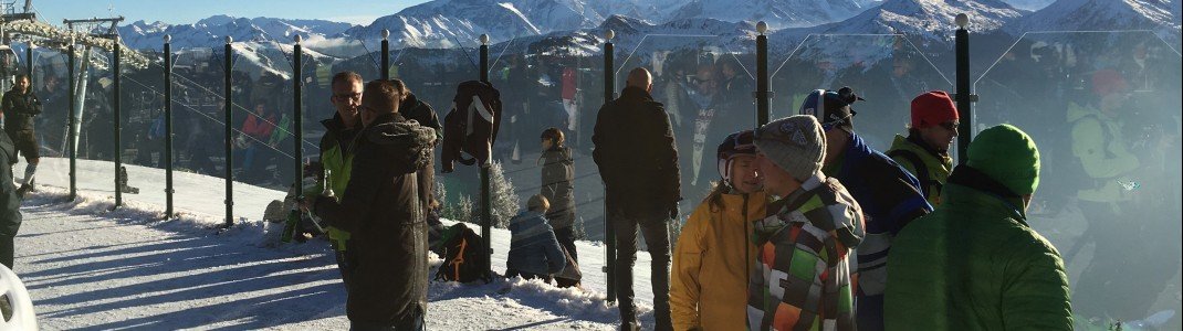 Toller Ausblick beim Konzert der Donuts auf der Wildenkarhütte.