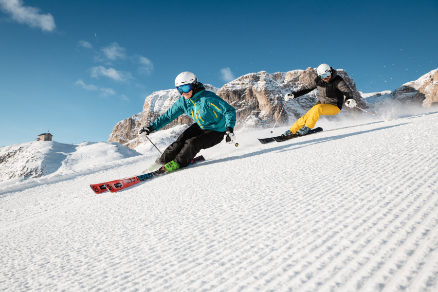 Alta Badia gehört zum Skikarussell Dolomiti Superski.