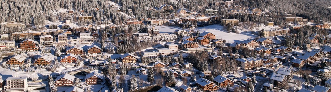 Der Schweizer Skiort liegt auf 1500 Höhenmetern.