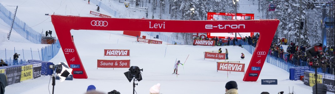 Erstmals sind wieder Männer und Frauen in Levi am Start.