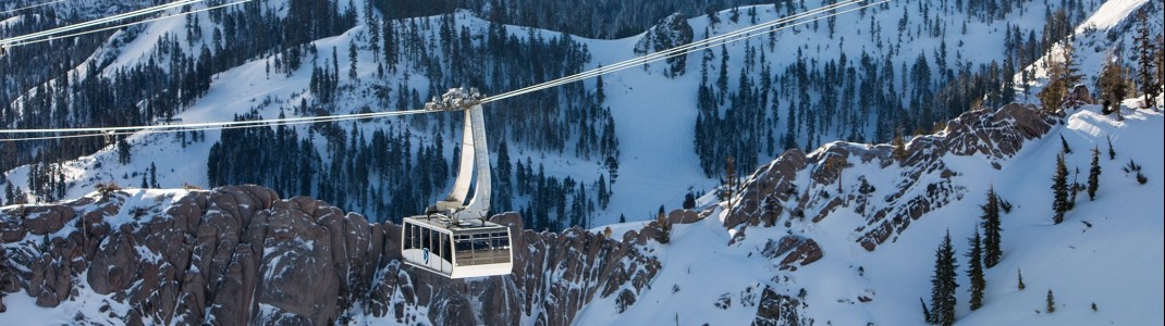Palisades Tahoe gehört zu den größten Skigebieten in den USA.