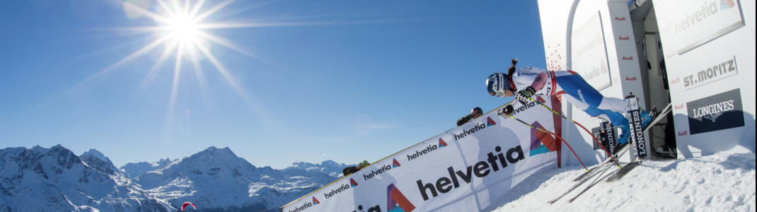 Zwei Super-G-Rennen der Damen stehen heuer in St. Moritz auf dem Programm.