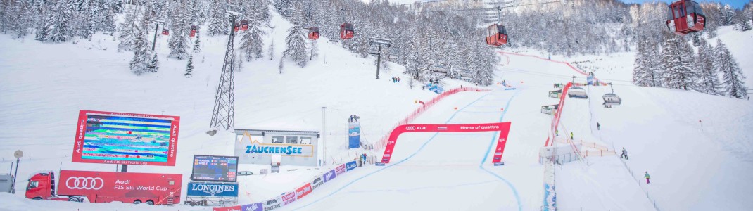 Mitte Januar wird das Skigebiet Zauchensee wieder zur Weltcuparena.