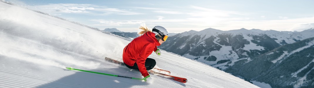 Entdecke bundesländerübergreifendes Skivergnügen im Skicircus Saalbach Hinterglemm Leogang Fieberbrunn!