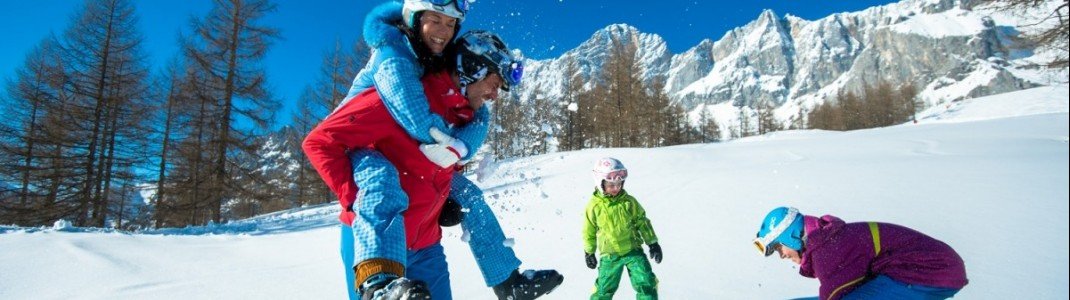 Die Skigebiete von Ski amadé bieten ein spezielles Angebot für Familien