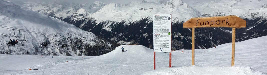 Zwei hohe Kicker dürfen im Funpark nicht fehlen.