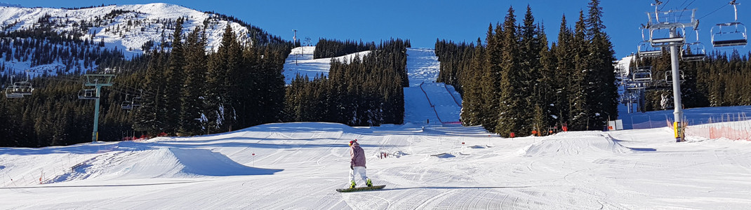 Ein Snowpark darf in keinem Skigebiet fehlen