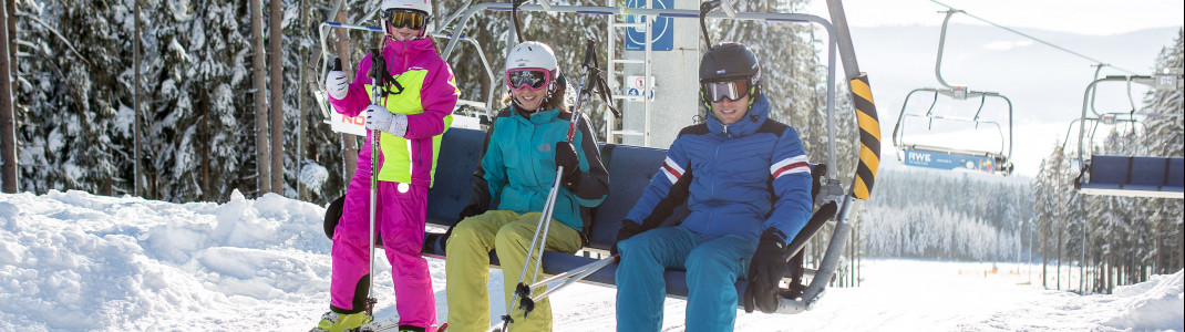 Das Skigebiet Lipno ist wegen seiner sanften Pisten und der guten Betreuungsmöglichkeiten vor allem bei Familien beliebt.