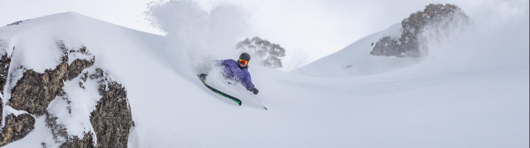 Freeride-Spaß im August in Perisher.