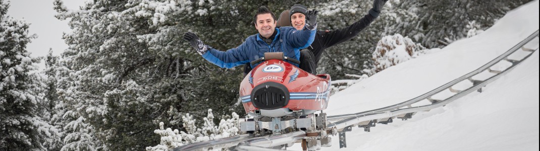 Der schienengeführte Plosebob sorgt für jede Menge Spaß und Adrenalin.