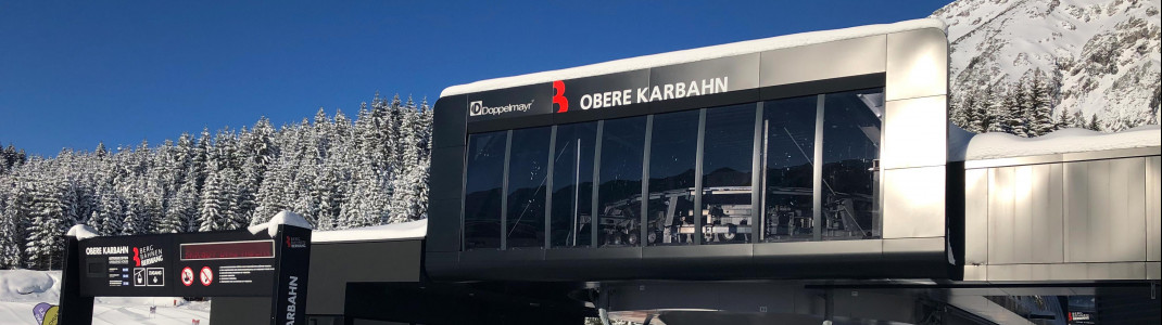 Neu: Die 1. Sektion der Oberen Karbahn