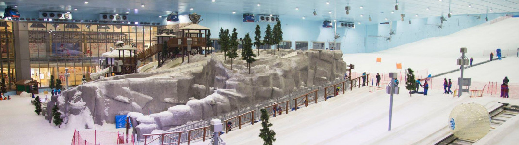 The Egyptian North Pole is located at Mall of Egypt near Cairo.