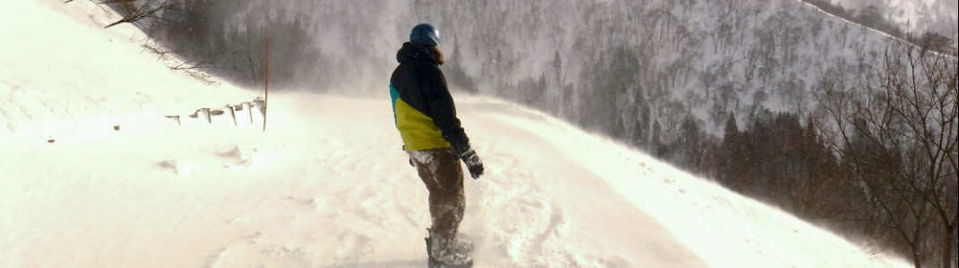 Freeride Skiing in Japan