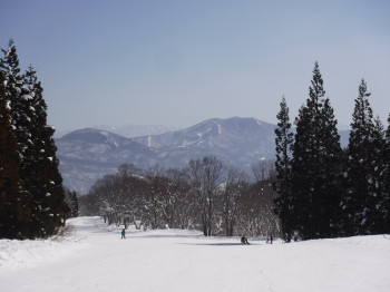 Relatively undiscovered mountains in Myoko Kogen.
