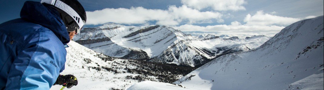 Lake Louise bietet rasante Pisten - auch für die Profis im Weltcup