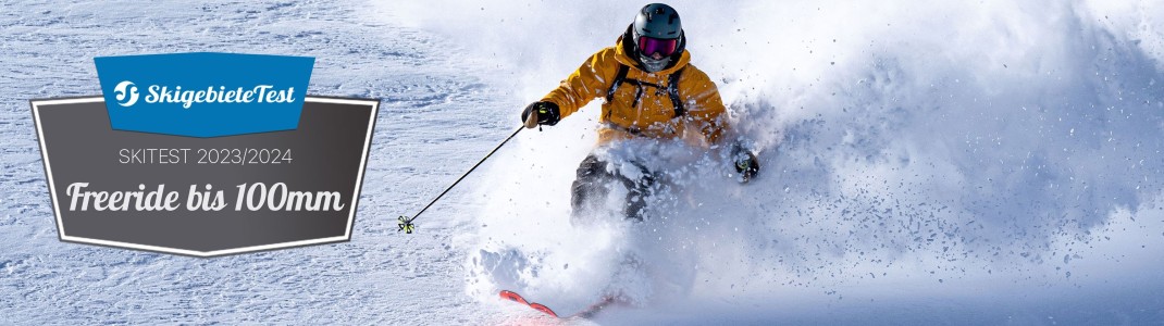 Die Freeride Ski dieser Kategorie sind wahre Allrounder fürs Gelände.