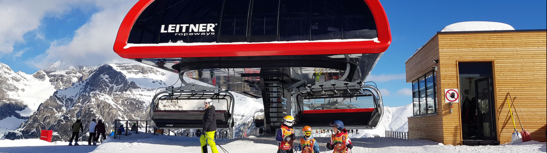 Endlich wieder Skifahren: Die Skigebiete in Südtirol, wie hier in Ladurns, freuen sich auf die Wintergäste.