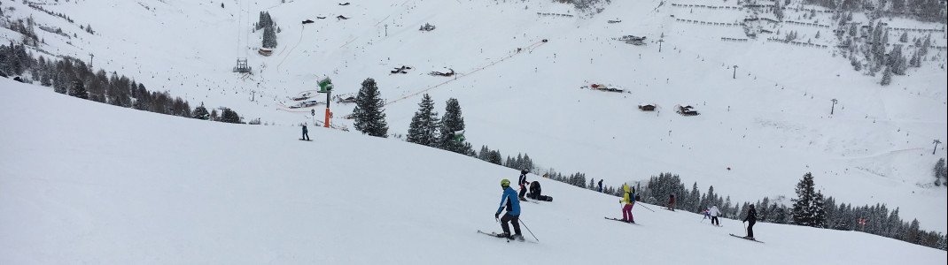 Grau in grau: Teilweise sehr schwierig waren die Sichtverhältnisse am Samstag in Mayrhofen.