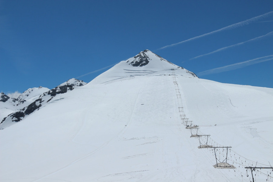 Die Geisterspitze ist der höchste Punkt im Skigebiet am Stilfser Joch.