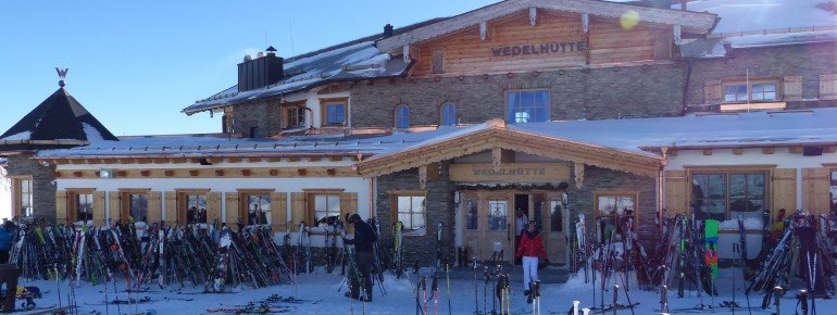 Die Wedelhütte im Hochzillertal.