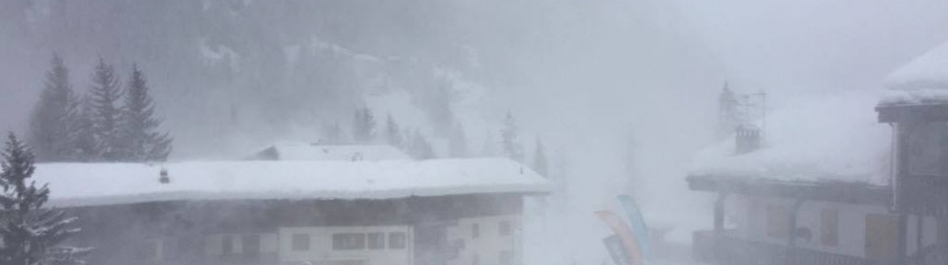 Bereits am Dienstag begann der Schneesturm in Nordwesten Italiens.