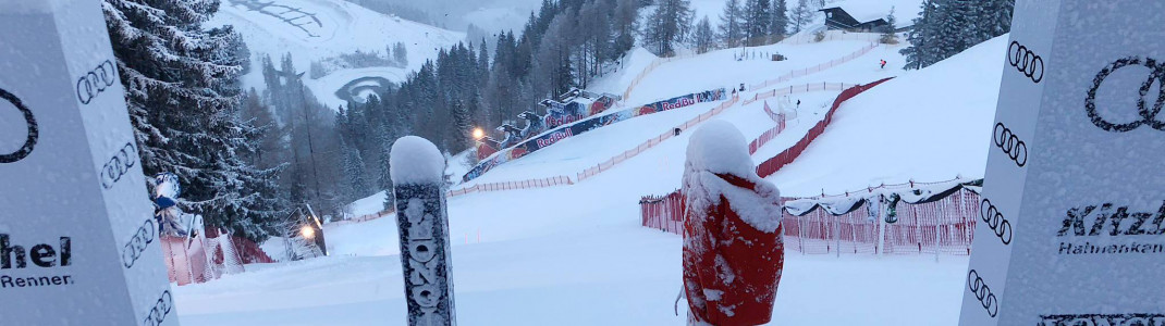 Kein Abfahrtstraining am Mittwoch in Kitzbühel.