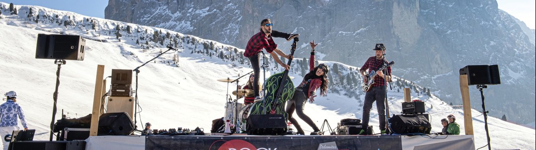 Das Rock the Dolomites Festival ist nur eins von vielen Event-Highlights zum Saisonfinale in Gröden.