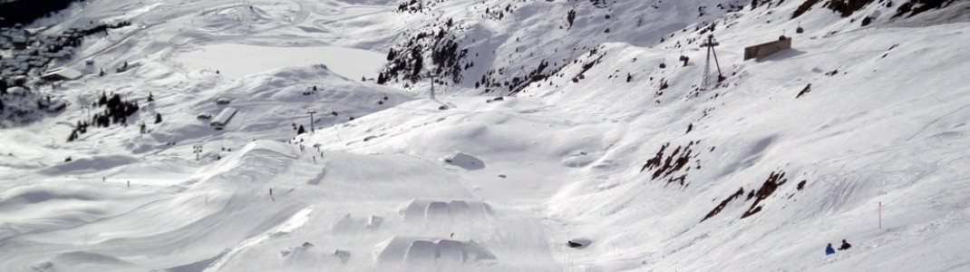 Der TFI Snowpark am Schönbiel Lift!
