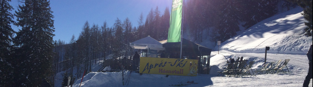 Auf dem Weg ins Tal ist ein Absacker im Hasnstall fast obligatorisch