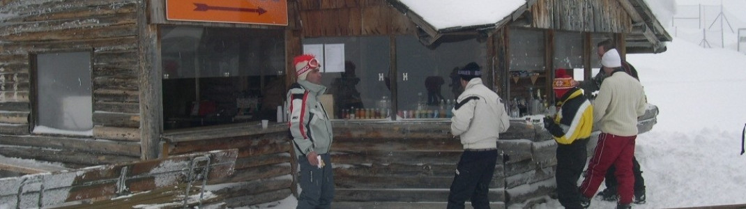 Kleine Snackmöglichkeiten findet man in Alta Badia genau so wie urige Hütten und Restaurants!