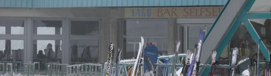 Mittagspause in den Hütten von Alta Badia