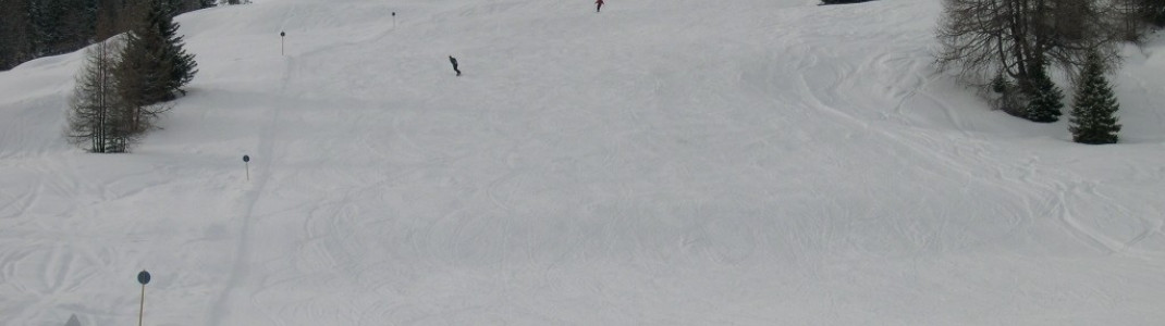 Bis auf wenige Ausnahmen sind die Pisten in Alta Badia hervorragend für Familien geeignet.