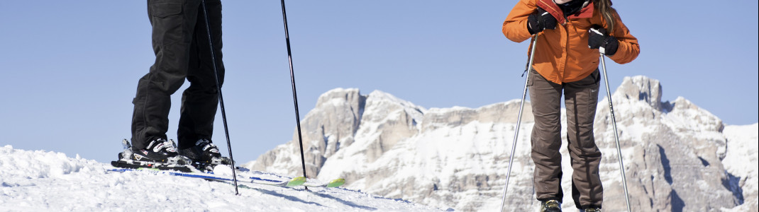 Vor allem Anfänger finden in Alta Badia eine große Pistenauswahl.