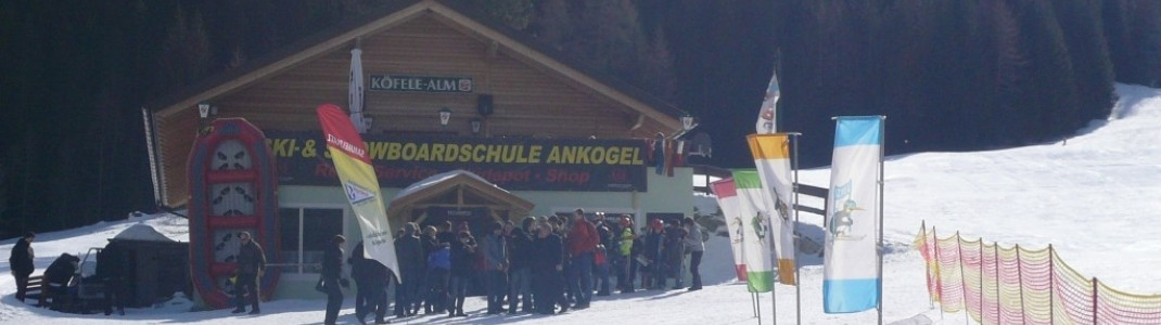 Köfele-Alm bei der Talstation der Ankogelbahn I.