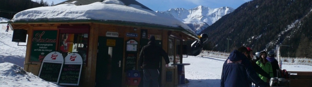 Après Ski-Rondell Schi-Circus bei der Talstation.