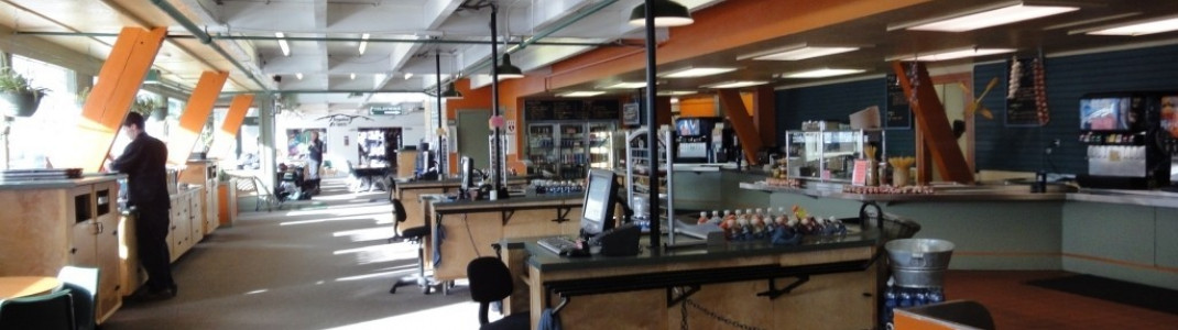 Selbstbedienung im "The Legend´s Cafe"!