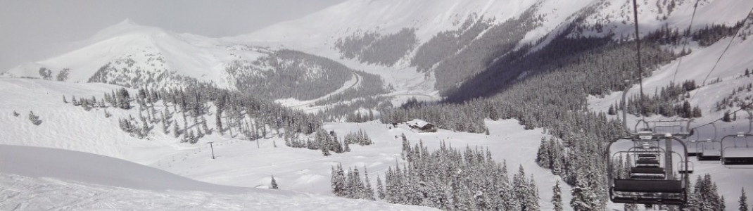 Wunderschöner Blick vom Lenawee Mountain Lift auf Arapahoe Basin!