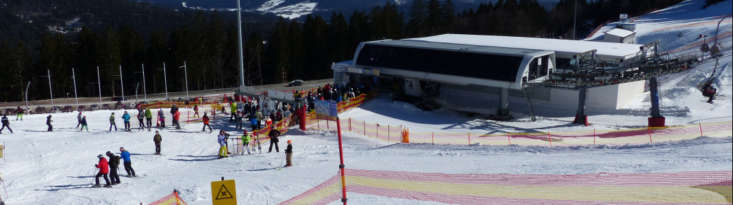 Die Liftanlagen sind für die Skipasspreise modern und bequem.