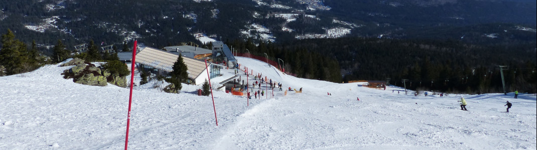 Schnee kann auch am höchsten Berg des Bayerischen Waldes nicht garantiert werden, ist aber durch die Nordhanglage begünstigt.