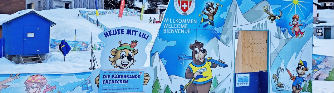 Liebevoll gestaltet ist das Kinderland Innerarosa