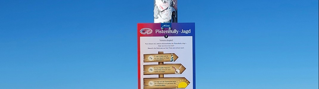 Hier ist Rätselgeschick gefragt: Die Pistenbully-Jagd ist eine der vier Escape Routes