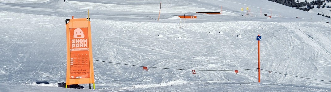 Am Stätzertäli in Lenzerheide befindet sich der Einstieg in einen der vier Snowpark