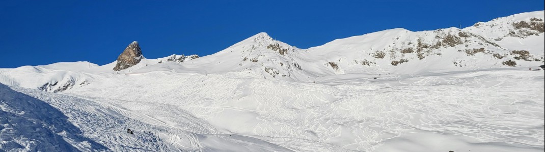 Mit seiner Höhenlage bietet das Gebiet optimale Voraussetzungen für Schneefall